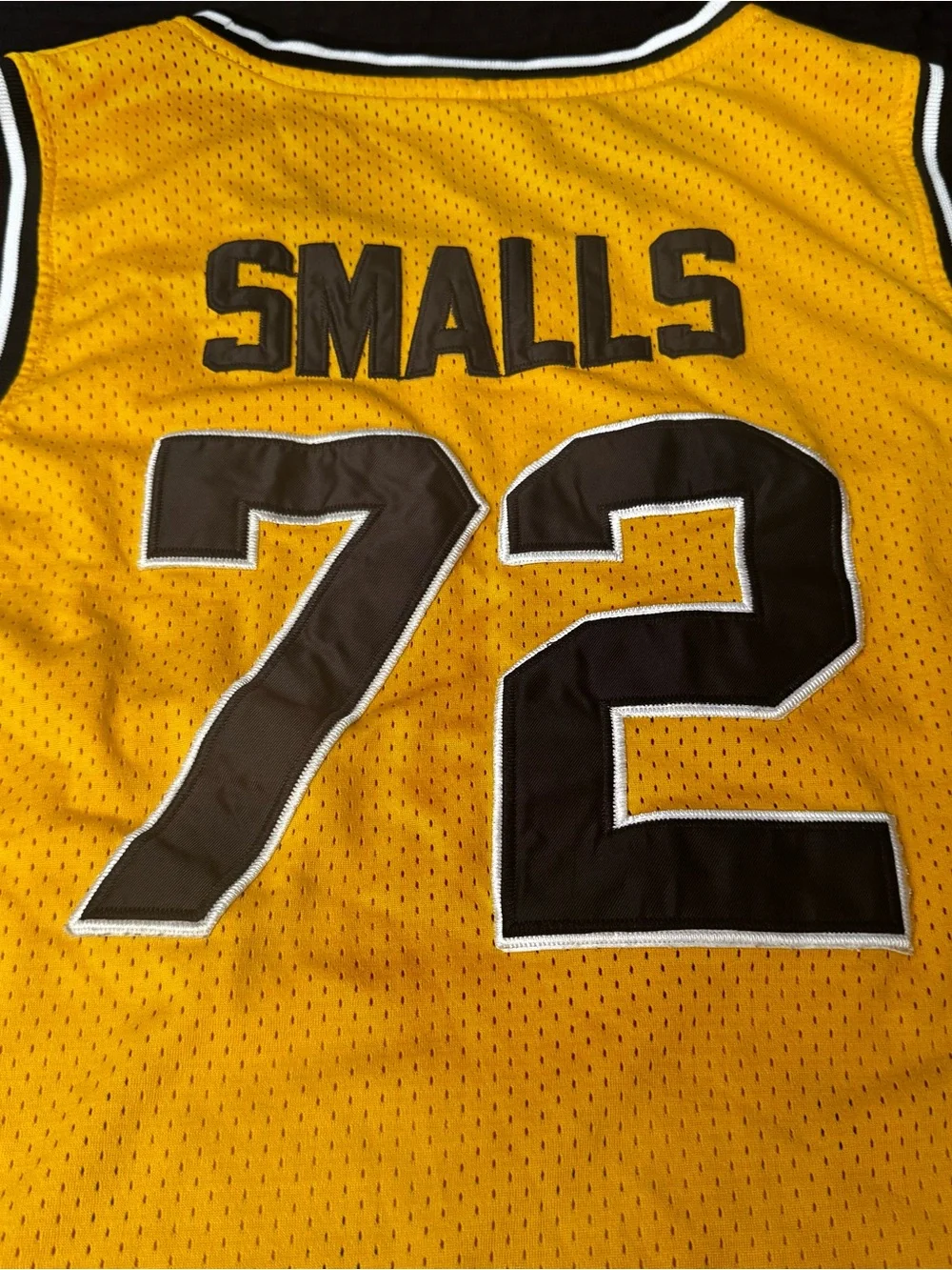 RaRE! Bad Boy Biggie Smalls 72 Jersey Size Large Embroidered Letters Tank Top